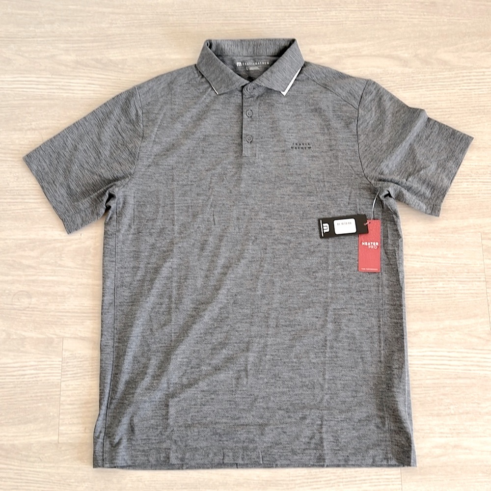 Brand New Travis Mathew Heater Pro Polo
